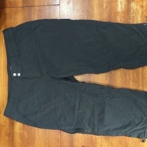 Columbia black capris